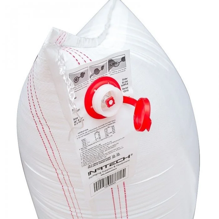 Saci Gonflabili Din Polipropilena Nivel 2, Lungime 1500 mm, Latime 900 mm, Material Tesatura PP, Culoare Alb, Buc / Pachet 10...