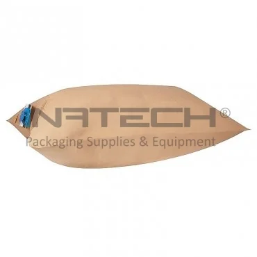 Бумажные воздушные мешки из крафт-бумаги, длина 2100 мм, ширина 1200 мм, 2 слоя, материал крафт-бумага, цвет натуральный, 10 штук в упаковке.