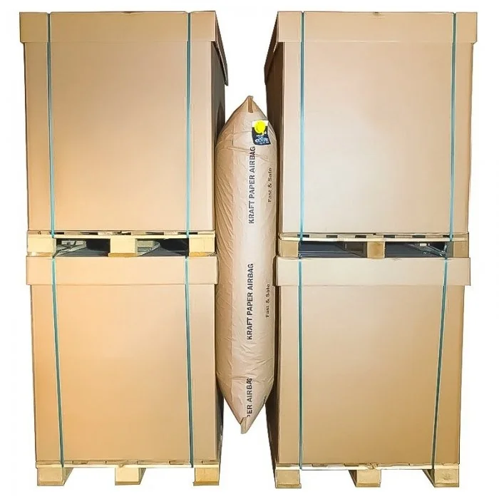 Saci Gonflabili Din Hartie Kraft Lungime 1500 mm, Latime 900 mm, Straturi 4, Material Hartie Kraft, Culoare Natur, Buc / Pach...