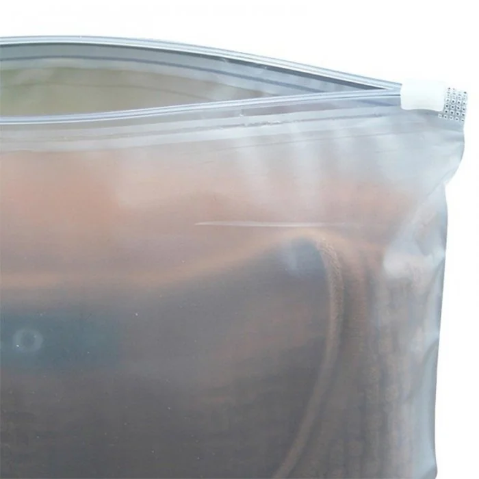 Pungi Cu Inchidere Tip Slider Lungime 150 mm, Latime 200 mm, Grosime 75 my, Pliu Inferior - mm, Culoare Transparent, Buc / Pa...