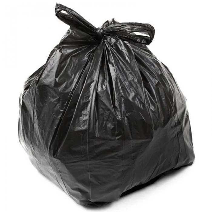 Saci Menajeri Din Polietilena Tip Sac Gros, Litri 120, Grosime 30 my, Dimensiuni 600+2x200x700 mm, Culoare Transparent, Saci/...