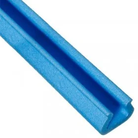 Profil Din Spuma PEE, U Tulip Lungime 850 mm, Dimensiuni A-B-C-D 41 x 12 x 25 x 47 mm, Culoare Albastru-Polietilena Expandata...