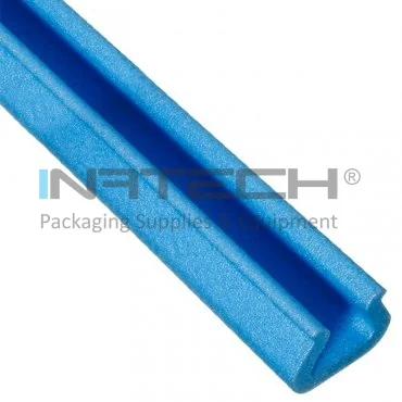 Профиль из пенопласта PEE, U Tulip, длина 850 мм, размеры A-B-C-D 41 x 12 x 25 x 47 мм, цвет синий, метров в упаковке 1
