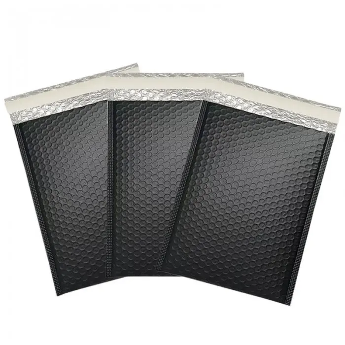 Plicuri Cu Bule Din Polietilena Poly Bubble Lungime 350 mm, Latime 240 mm, Clapeta 50 mm, Culoare Negru, Buc / Pachet 2240