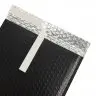 Plicuri Cu Bule Din Polietilena Poly Bubble Termoizolante, Dimensiuni 240 x 350 mm, Clapeta 50 mm, Culoare Negru-Plicuri Cu P...