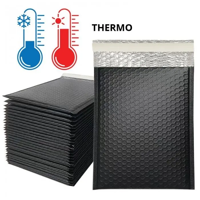 Plicuri Cu Bule Din Polietilena Poly Bubble Lungime 220 mm, Latime 200 mm, Clapeta 50 mm, Culoare Negru, Buc / Pachet 3040