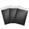 Plic Cu Bule Termoizolant Din Polietilena Poly Bubble, Dimensiuni 240 x 350 mm, Clapeta 50 mm, Culoare Negru-Plicuri Cu Prote...