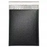 Plic Cu Bule Termoizolant Din Polietilena Poly Bubble, Dimensiuni 170 x 225 mm, Clapeta 50 mm, Culoare Negru-Plicuri Cu Prote...