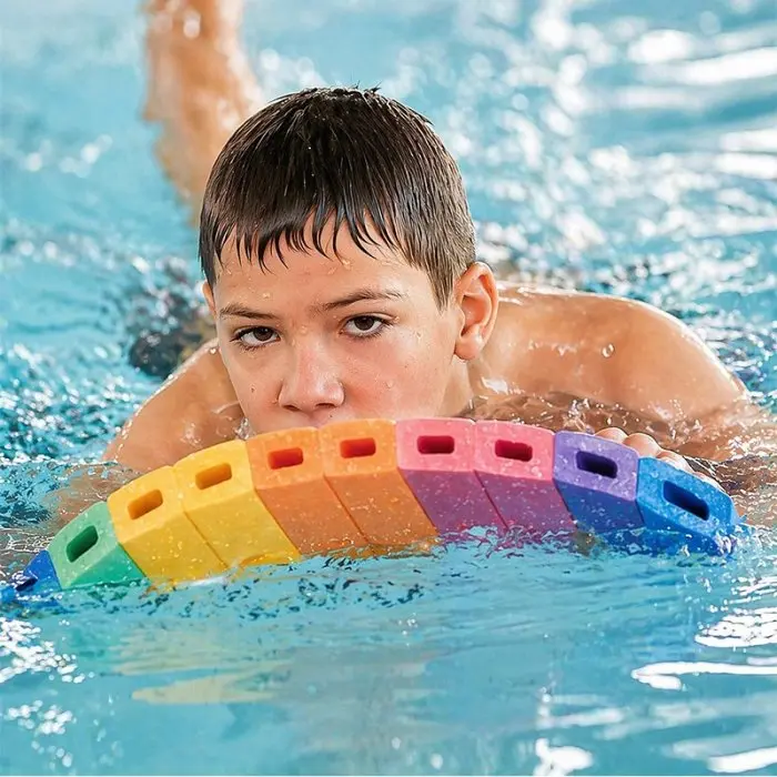 Pluta Inot Din Spuma Lungime 880 mm, Latime 420 mm, Grosime 20 mm, Culoare Curcubeu