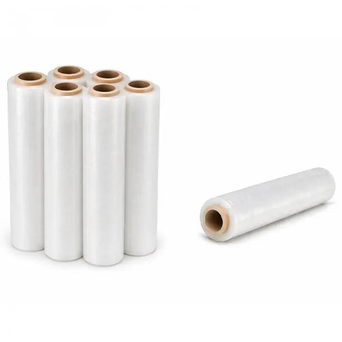 Folie Stretch Uz Manual Latime 500 mm, Grosime 23 my, Greutate 1.5 kg, Culoare Transparent, Greutate Tub 0.3 kg, Buc / Pachet 6