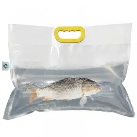 Punga Transport Pesti Vii, Cu Maner, 30 x 40 cm,150 my, Material PE/PA-Pungi Saci Si Recipiente Din Plastic