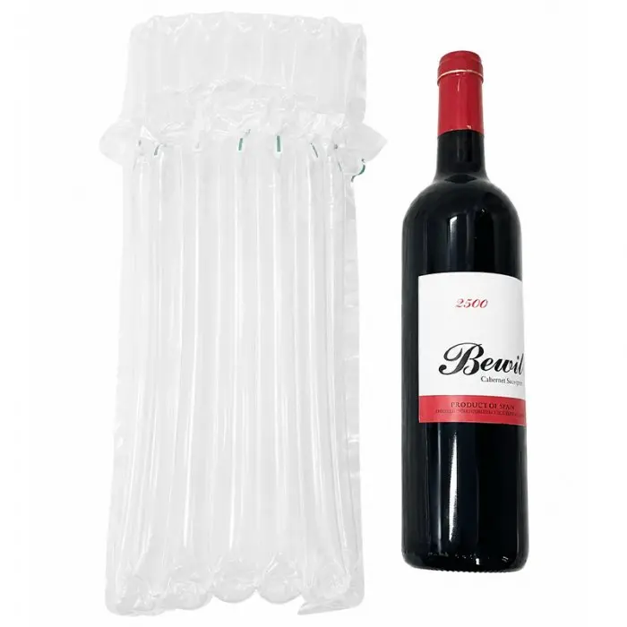 Punga Cu Coloane De Aer, 7 Coloane, Dimensiuni Fara Aer: 40.5 x 24 cm, Potrivita Pentru Sticle De Vin D8xH34 cm, Grosime: 65 ...