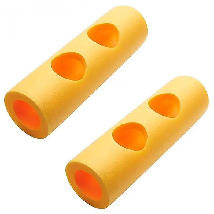 Conector Spuma 6 Gauri Lungime 315 mm, Diametru 62 mm, Grosime 19 mm, Conector 6 Orificii, Culoare Galben