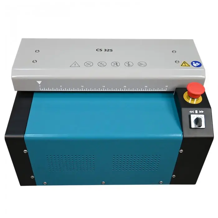 Tocator Carton HSM ProfiPack Model HSM C400, Latime Carton 415 mm, Grosime Carton 10 mm, Viteza de Taiere 135 mm/s, Putere 700 W, Aspirator NU
