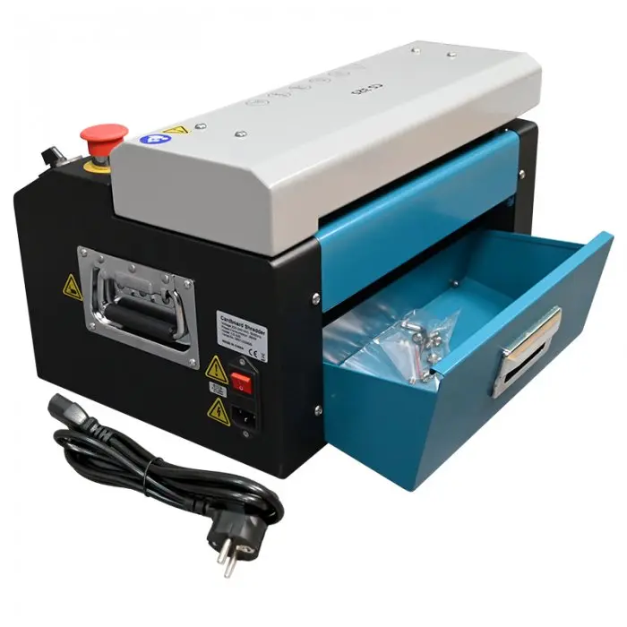Tocator Carton HSM ProfiPack Model HSM C400, Latime Carton 415 mm, Grosime Carton 10 mm, Viteza de Taiere 135 mm/s, Putere 700 W, Aspirator NU