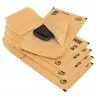 Plicuri Antisoc Din Hartie Dimensiune Interioara 120x215 mm, Dimensiune Exterioara 140 x 225 mm, Culoare Natur, Tip B12, Buc / Pachet 200