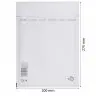 Plicuri Antisoc Din Hartie Dimensiune Interioara 180x265 mm, Dimensiune Exterioara 200 x 275 mm, Culoare Alb, Tip D14, Buc / Pachet 100