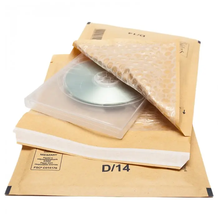 Plicuri Antisoc Din Hartie Dimensiune Interioara 180x265 mm, Dimensiune Exterioara 200 x 275 mm, Culoare Natur, Tip D14, Buc / Pachet 100
