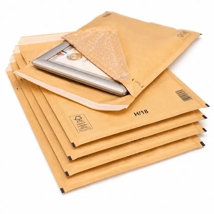 Plicuri Antisoc Din Hartie Dimensiune Interioara 270x360 mm, Dimensiune Exterioara 290 x 370 mm, Culoare Natur, Tip H18, Buc / Pachet 100