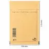 Plicuri Antisoc Din Hartie Dimensiune Interioara 100x165 mm, Dimensiune Exterioara 120 x 175 mm, Culoare Natur, Tip A11, Buc / Pachet 200