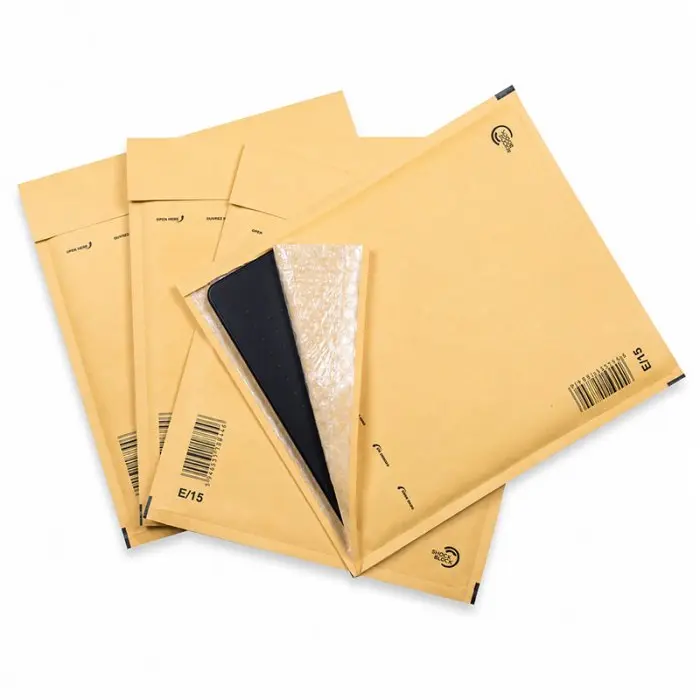 Plicuri Antisoc Din Hartie Dimensiune Interioara 220x265 mm, Dimensiune Exterioara 240 x 275 mm, Culoare Natur, Tip E15, Buc / Pachet 100