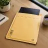 Plicuri Antisoc Din Hartie Dimensiune Interioara 220x265 mm, Dimensiune Exterioara 240 x 275 mm, Culoare Natur, Tip E15, Buc / Pachet 100