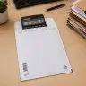 Plicuri Antisoc Din Hartie Dimensiune Interioara 230x340 mm, Dimensiune Exterioara 250 x 350 mm, Culoare Alb, Tip G17, Buc / Pachet 100