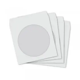 Plic Fara Fereastra Adeziv Umectabil, Dimensiuni 124 x 127 mm, Culoare Alb, Tip CD DVD, Ambalare Buc/Cutie 1000-Plicuri Si Pu...