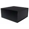 Cutie Pentru Cadouri Cu Inchidere Magnetica Lungime 230 mm, Latime 230 mm, Inaltime 110 mm, Culoare Negru, Tip Carton Mucava,...