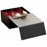 Cutie Pentru Cadouri Cu Inchidere Magnetica Lungime 230 mm, Latime 230 mm, Inaltime 110 mm, Culoare Negru, Tip Carton Mucava,...