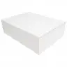 Cutie Pentru Cadouri Cu Inchidere Magnetica Lungime 350 mm, Latime 250 mm, Inaltime 100 mm, Culoare Alb, Tip Carton Mucava, S...