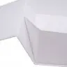 Cutie Pentru Cadouri Cu Inchidere Magnetica Lungime 350 mm, Latime 250 mm, Inaltime 100 mm, Culoare Alb, Tip Carton Mucava, S...
