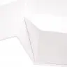 Cutie Pentru Cadouri Cu Inchidere Magnetica Lungime 230 mm, Latime 230 mm, Inaltime 110 mm, Culoare Alb, Tip Carton Mucava, Sistem Inchidere Magnet