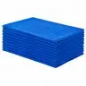 Lavete Microfibra Multicolor, Dimensiuni 40 x 40 cm, Culoare Albastru, Greutate 210 gr/m2, Buc / Pachet 10