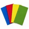 Lavete Microfibra Multicolor, Dimensiuni 40 x 40 cm, Culoare Albastru, Greutate 210 gr/m2, Buc / Pachet 10