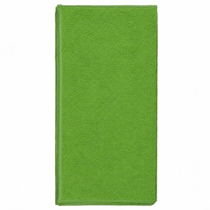 Lavete Microfibra Multicolor,  Dimensiuni 40 x 40 cm, Culoare Verde, Greutate 210 gr/m2, Buc / Pachet 10
