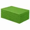Lavete Microfibra Multicolor,  Dimensiuni 40 x 40 cm, Culoare Verde, Greutate 210 gr/m2, Buc / Pachet 10
