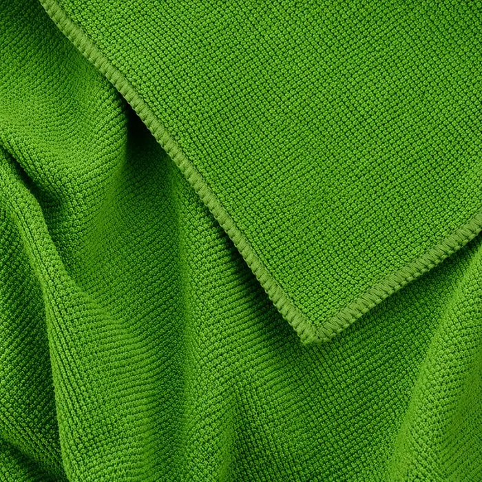 Lavete Microfibra Multicolor,  Dimensiuni 40 x 40 cm, Culoare Verde, Greutate 210 gr/m2, Buc / Pachet 10