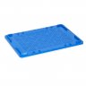 Capac 600 x 400 x 45 mm, Ventilat, Material PP Virgin, Albastru-Lazi Pentru Transport