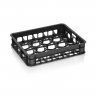 Lada pentru 20 Iaurturi/Fructe 515 x 400 x 100 mm, Material PP Virgin, Neagra