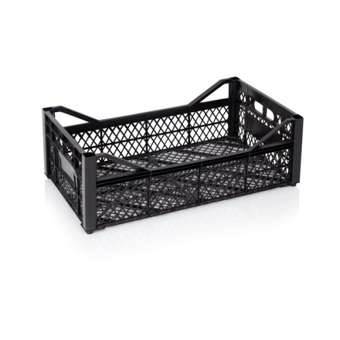 Lada Transort Piz Usoara 500 x 300 x 175 mm, Material PP Virgin, Neagra-Lazi Pentru Transport
