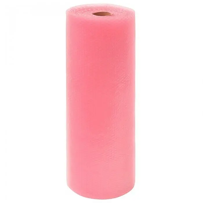 Folie Cu Bule Mici Roz Latime 300 mm, Lungime 100 m, Straturi 2, Grosime 60 my-Folie Cu Bule De Aer Mici
