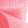 Folie Cu Bule Mici Roz Latime 1000 mm, Lungime 100 m, Straturi 2, Grosime 60 my, Culoare Roz-Folie Cu Bule De Aer Mici