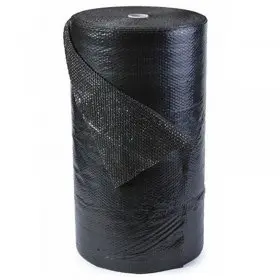 Folie Cu Bule Mici Neagra Latime 1000 mm, Lungime 100 m, Straturi 2, Grosime 70 my-Folie Cu Bule De Aer Mici