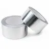 Banda Adeziva Din Aluminiu 50 mm x 50 m x 60 my, Adeziv Cauciuc sintetic, Culoare Argintiu-Benzi Adezive Aluminiu