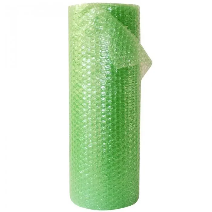 Folie Cu Bule Mari Eco Friendly Latime 1200 mm, Lungime 50 m, Grosime 110 my, Culoare Verde-Folie Cu Bule De Aer Mari