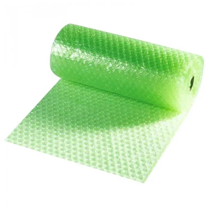 Folie Cu Bule Mari Eco Friendly Latime 1200 mm, Lungime 50 m, Grosime 110 my, Culoare Verde-Folie Cu Bule De Aer Mari