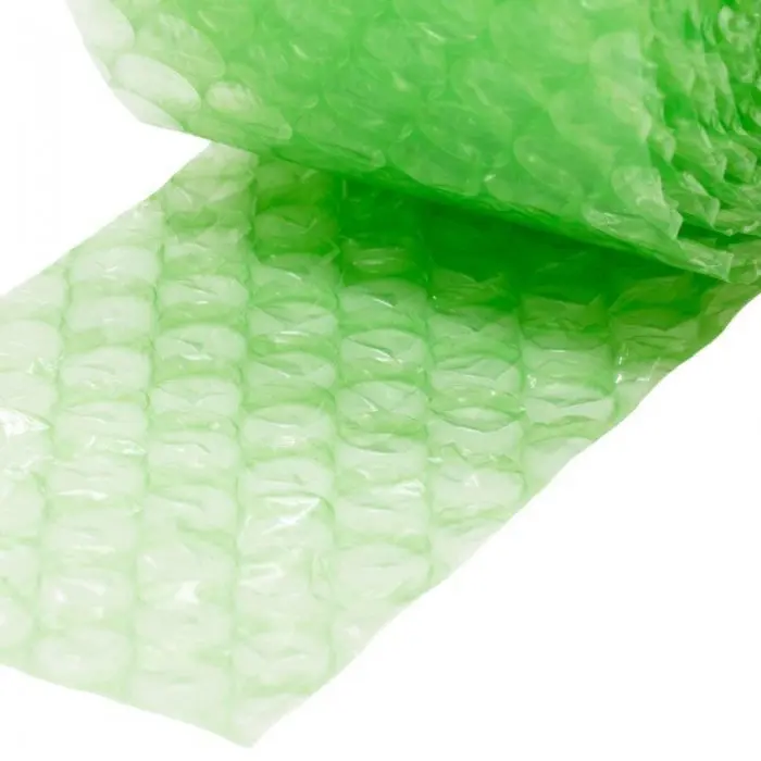 Folie Cu Bule Mari Eco Friendly Latime 1200 mm, Lungime 50 m, Grosime 110 my, Culoare Verde-Folie Cu Bule De Aer Mari