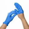 Manusi Unica Folosinta Material Nitril Marimi S, Material Nitril, Culoare Albastru, Buc / Pachet 100