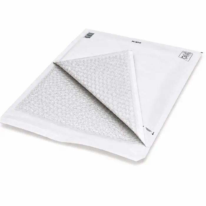 Plicuri Antisoc Din Hartie Dimensiune Interioara 350x470 mm, Dimensiune Exterioara 370 x 480 mm, Culoare Alb, Tip K20, Buc / Pachet 50